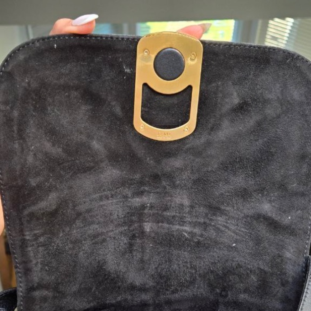 Fendi Black Leather Crossbody - Picture 5 of 7